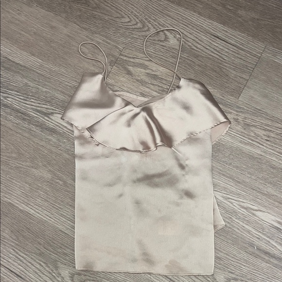 Elegant Cream washable silk top - Picture 1 of 3